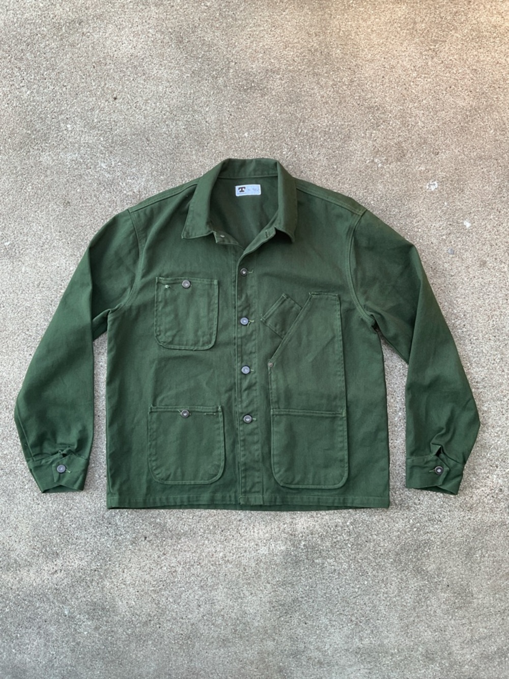 Tellason Coverall Jacket XL Green